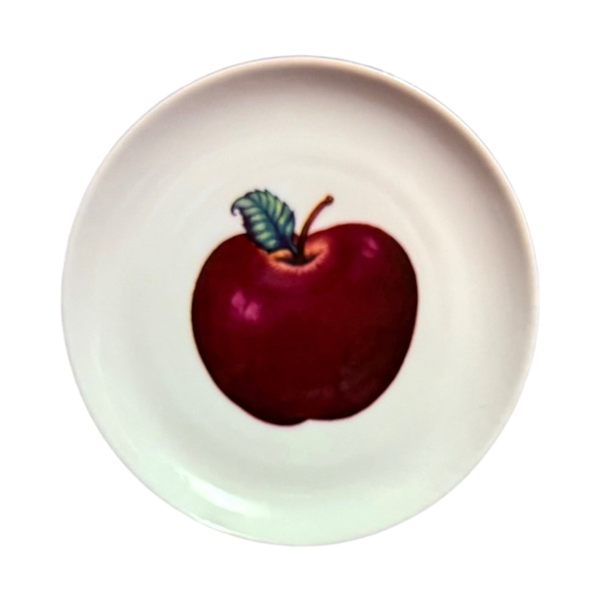 Vintage House of Lloyd Apple Evolution Snack Plates Set of 4 Farmhouse 6 3/4" D