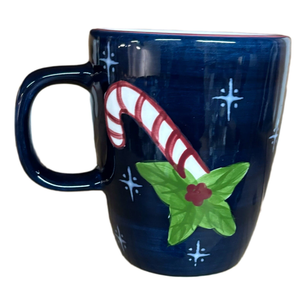 LAURIE GATES Mug The Cellar Christmas Twilight Collection Bear Coffe Tea Cup