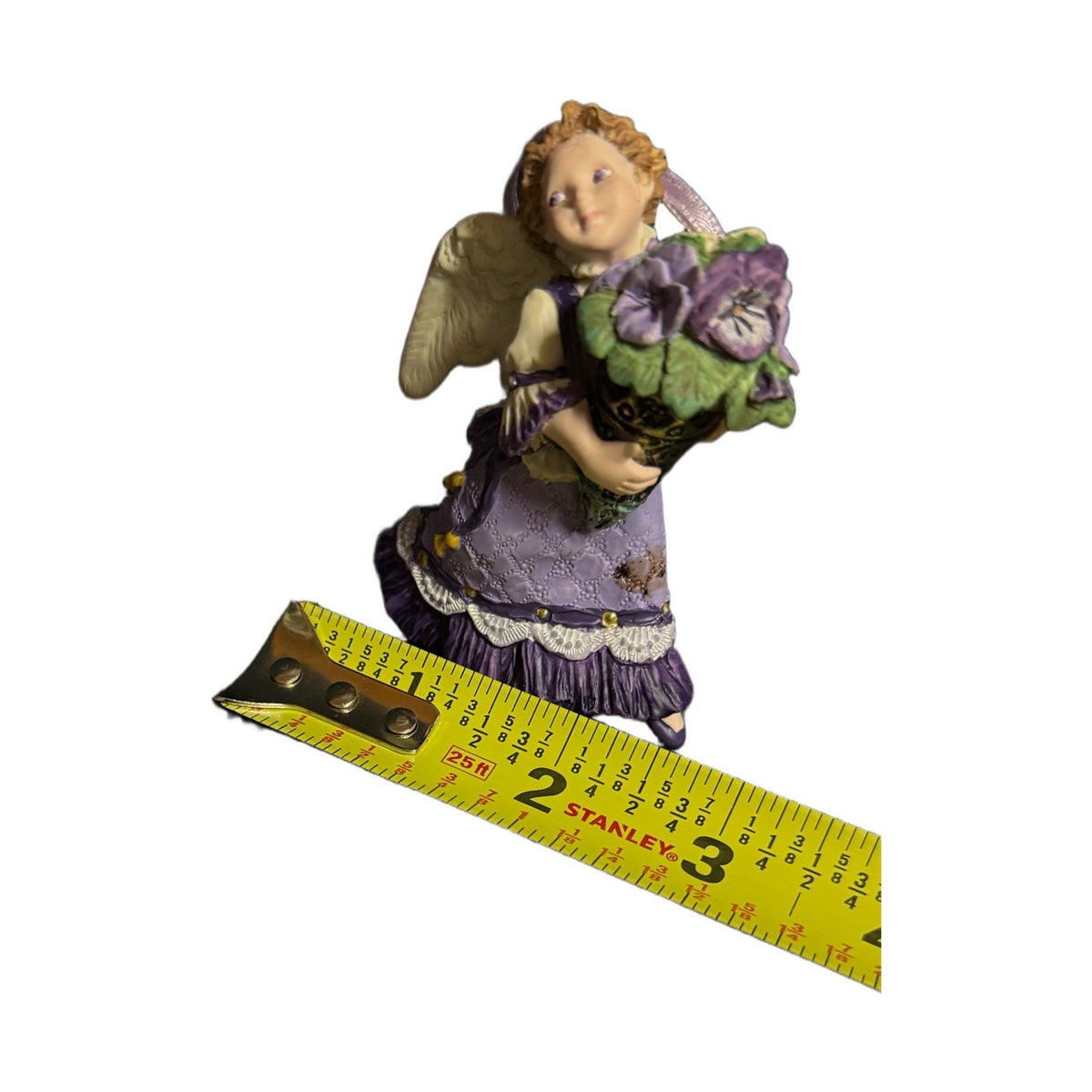 Hallmark Keepsake Pansy Angel Ornament 1996 1st Language of Flowers