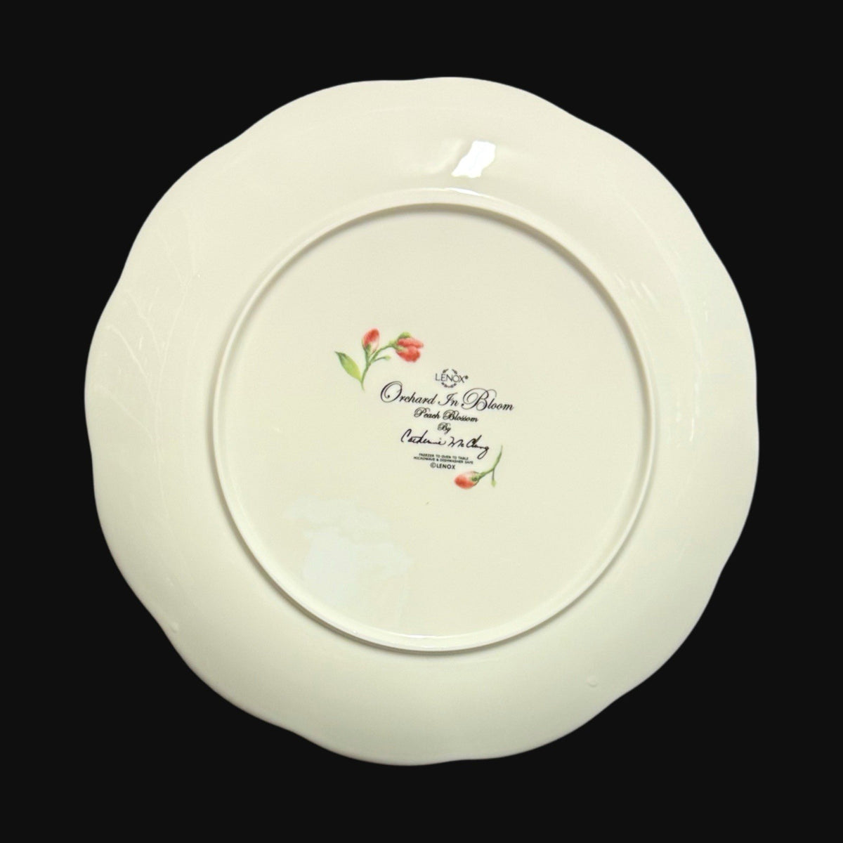 Lenox Orchard In Bloom Peach Blossom 11” Plates Set of 5 – Catherine McClung