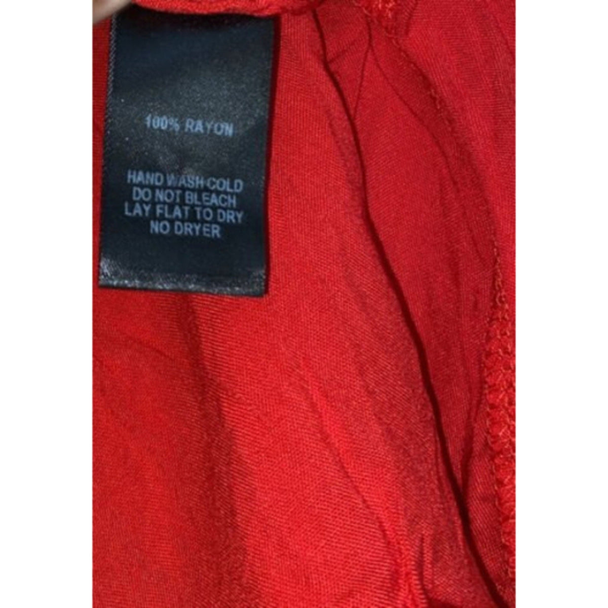 Lulu's Women Tank Top Red Sleeveless Blouse S. Paisley Sleeveless Crew Neck Boho