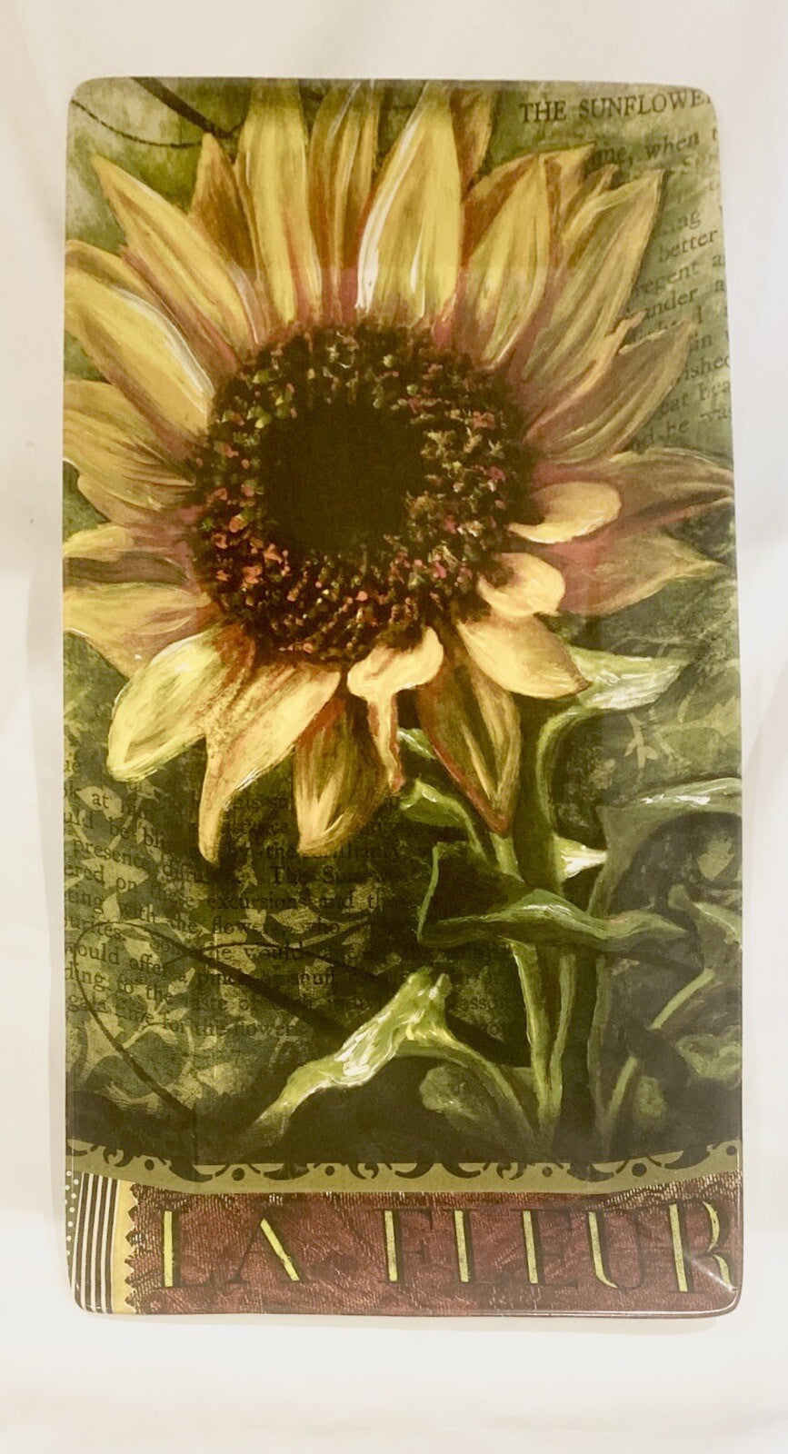 Certified Intl. LORI SIEBERT Vintage Sunflower La Fleur Dinnerware Collection