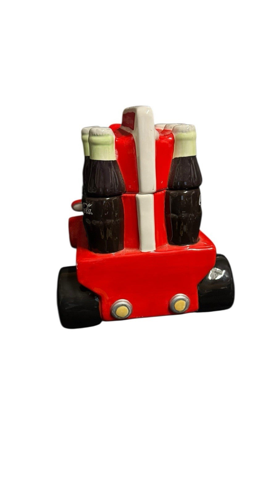 Coca-Cola 1999 Limited Edition Polar Bear Delivery Truck Cookie Jar