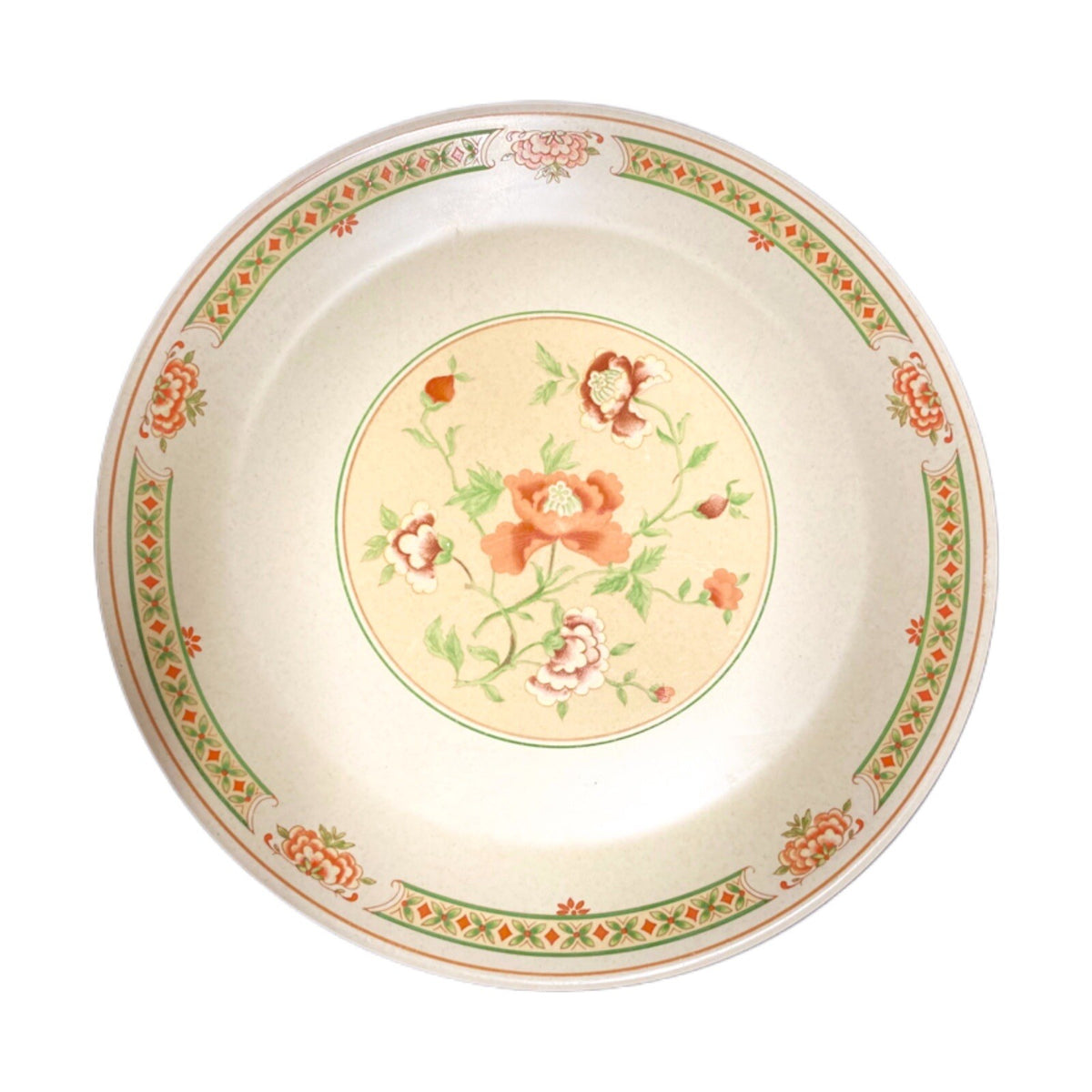 Lenox Coral Blossoms Set Of 5-Dinner Plates Temper Ware Freezer to Oven to Table