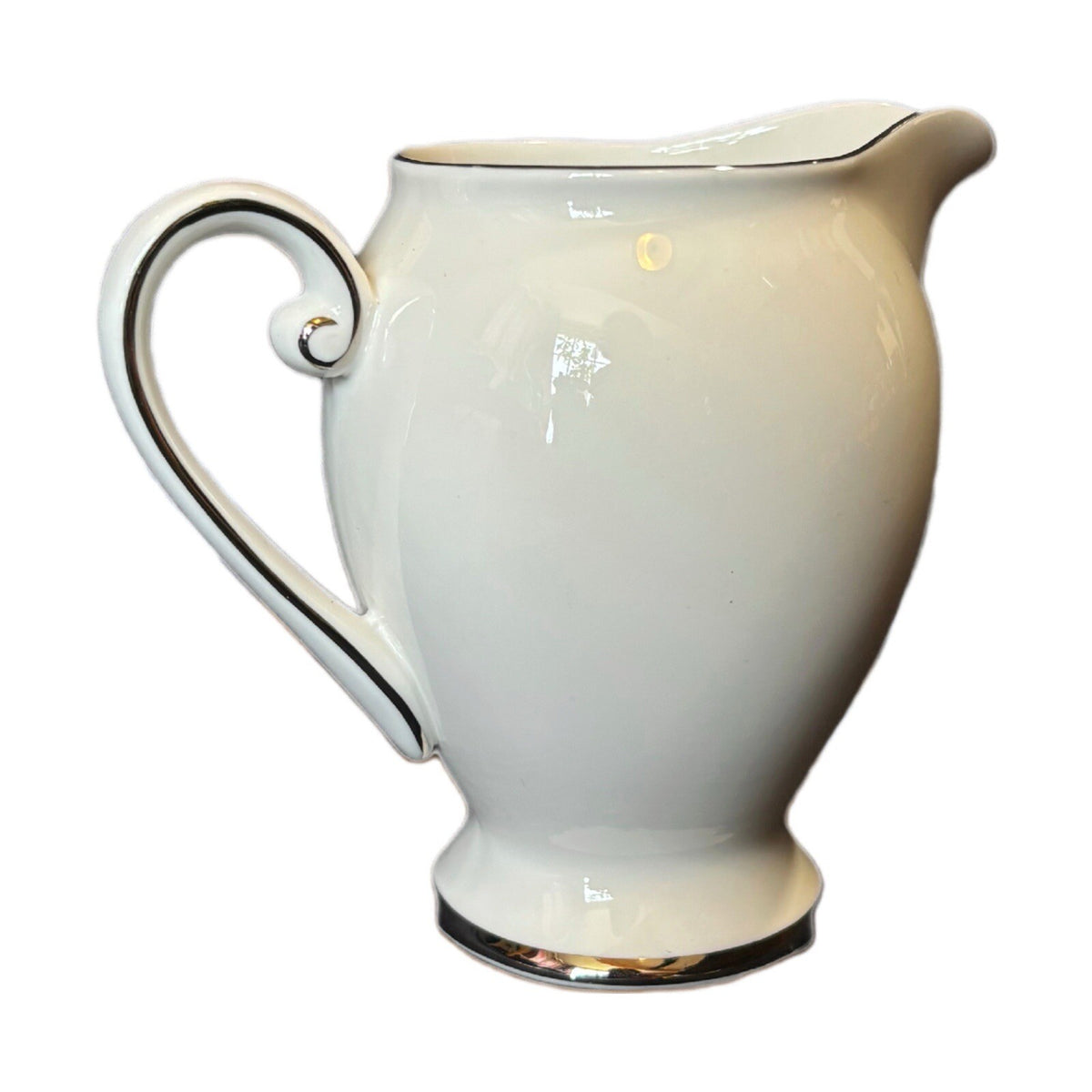 Mikasa CAMEO PLATINUM Creamer Ultima Plus HK 301 Fine China Milk Cream
