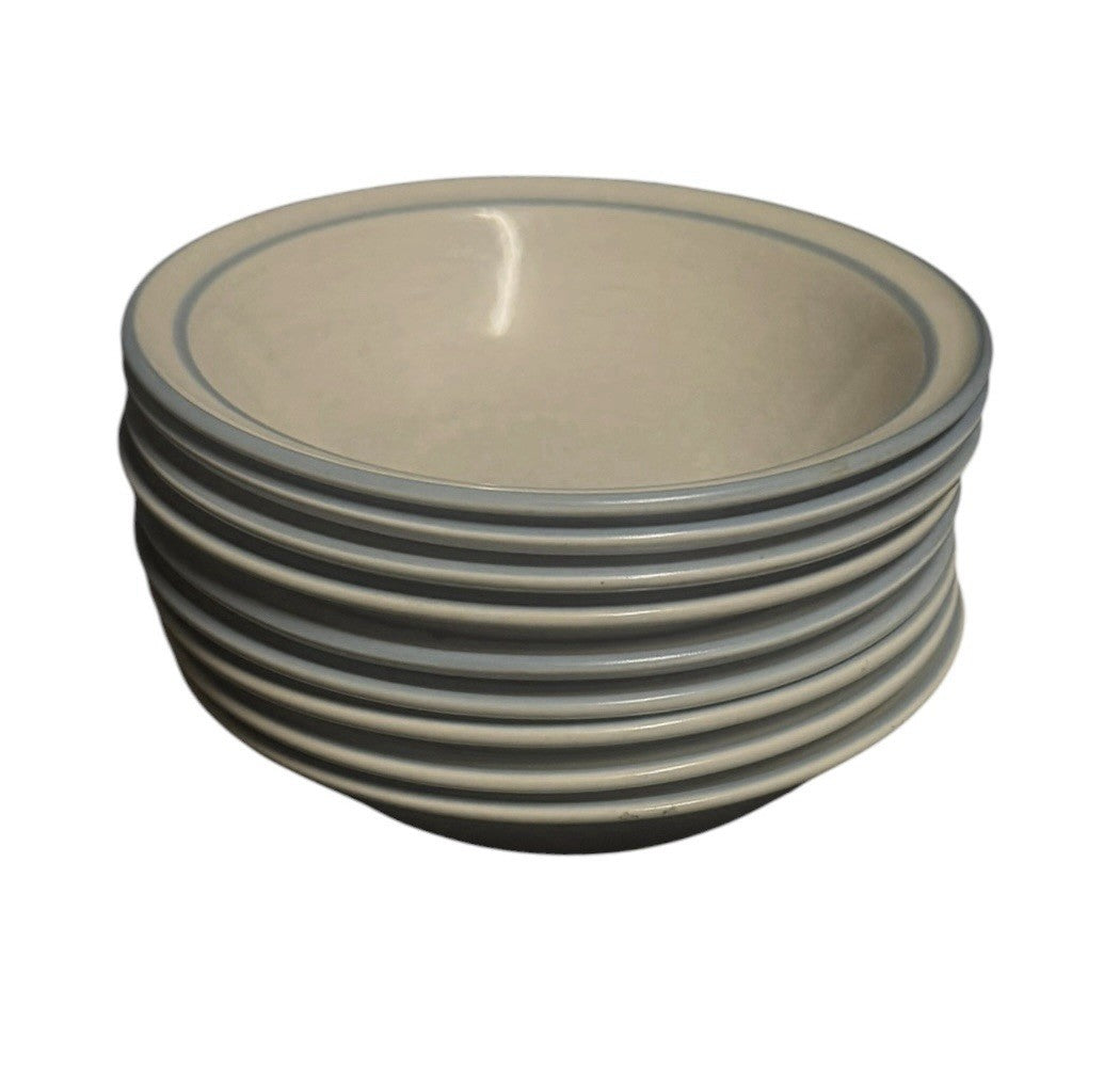 Set of 9 Hearthside Chantilly Fleur de Lune 6 7/8” Cereal Soup Bowls Japan