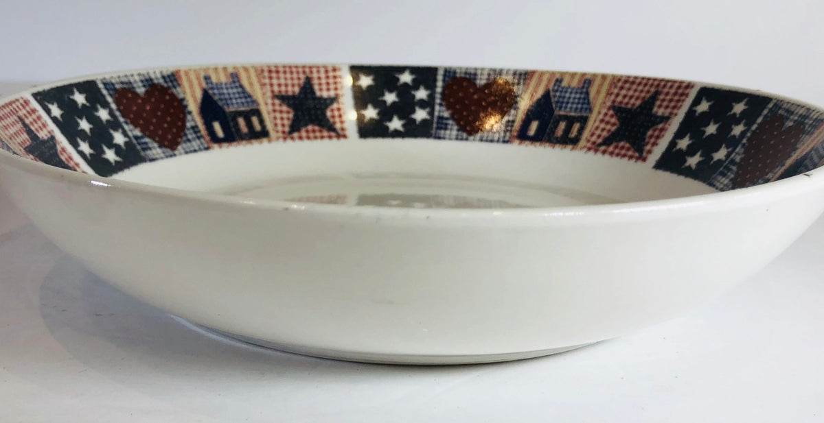 Majesticware by Oneida "American Quilt" Dinnerware Collection 