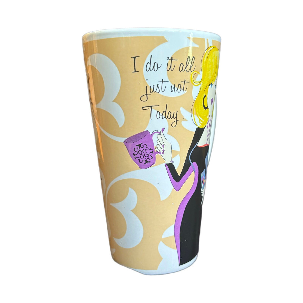American Atelier Mug I Do It All Just Not Today Coffee Latte Cup Delish Gifts