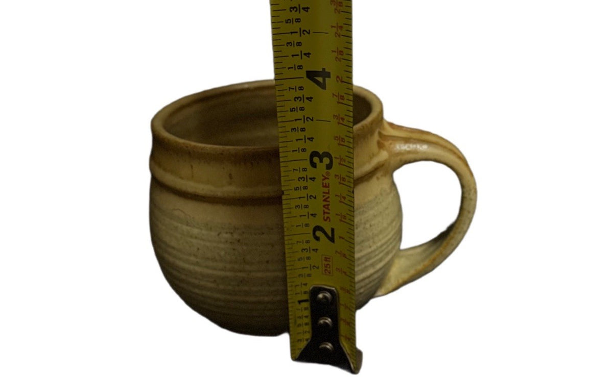 Signed Marie Summers Vintage Ceramic Mug with Lid 3.25” – Studio Pottery Cup