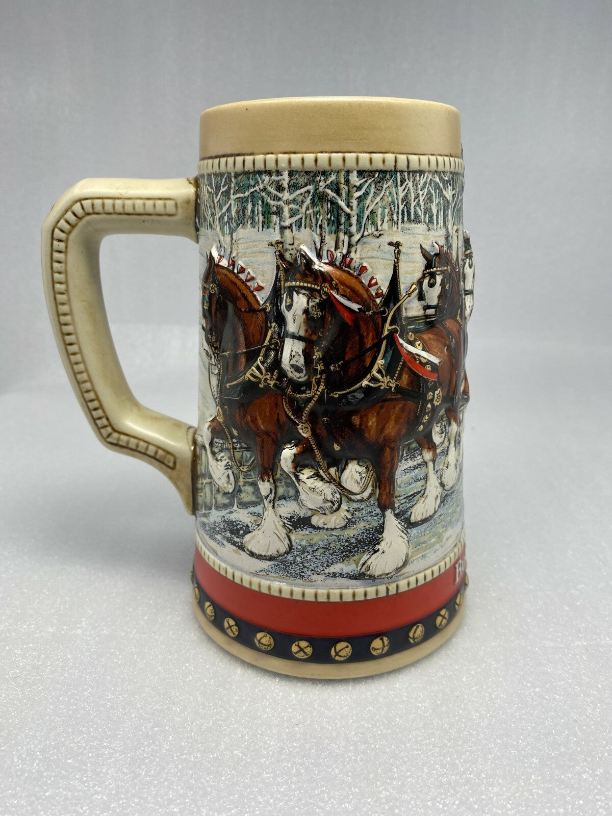 Anheuser Busch Budweiser Mug Collection Stein Budweiser Collectible Drinkware 