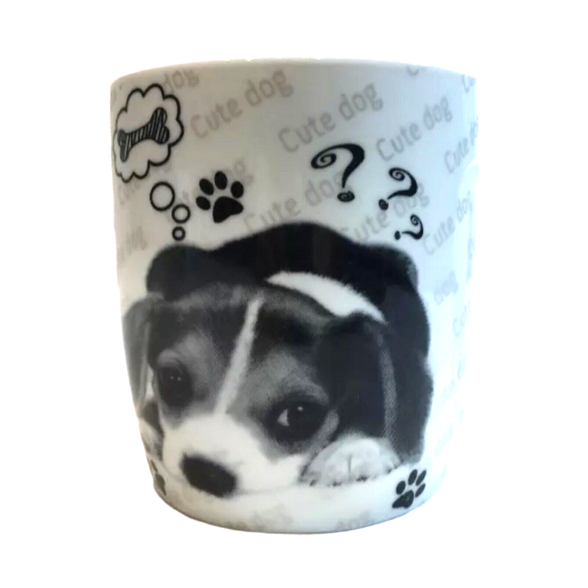 ECO DECO Mug Puppy New Bone China Coffee Tea Cup Dog Bone Dreaming New York