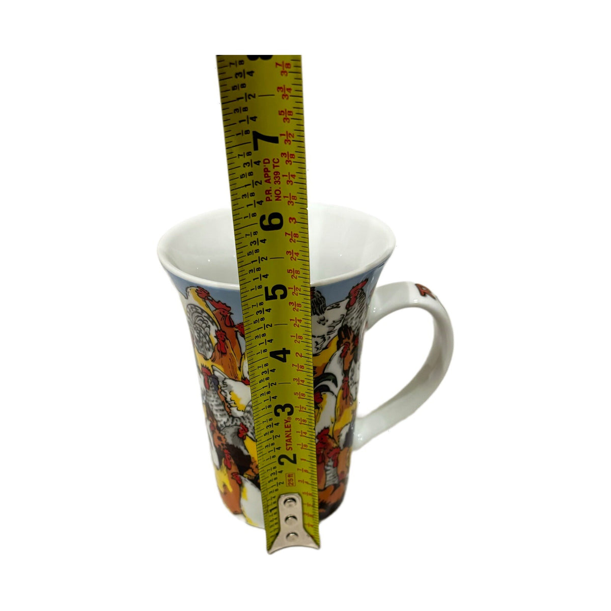 Paul Cardew ROOSTERS Mug Coffee Cup Mug Designed in England 2008