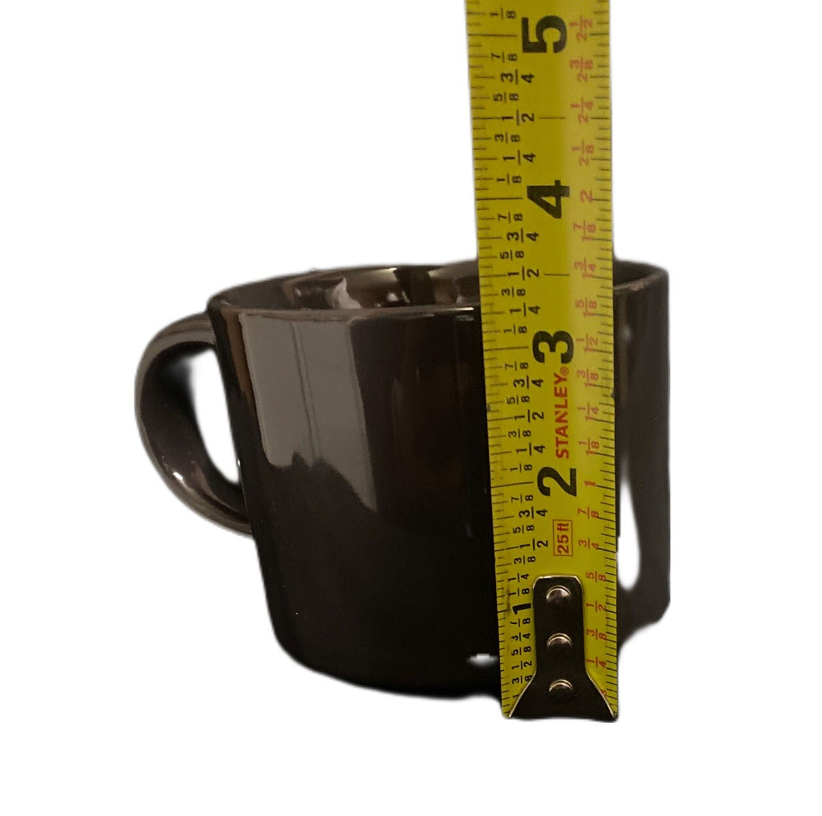 Threshold Mug Monogram A Letter Gold Initial Stoneware Coffee Tea Snowflake Cup