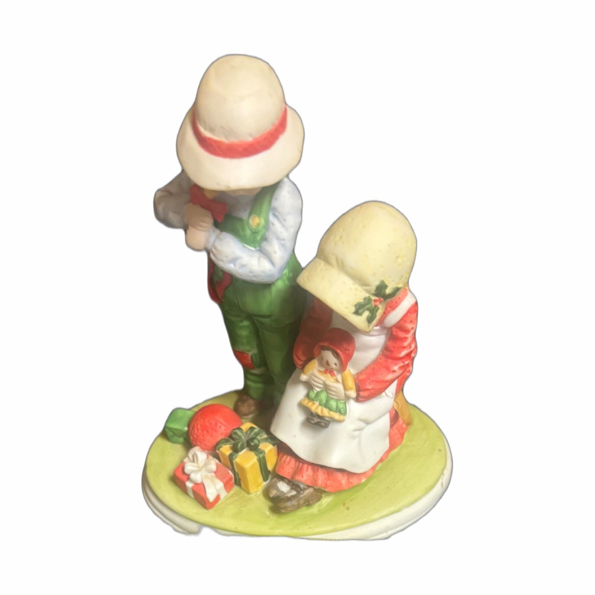 Holly Hobbie Designer Collection Christmas Keepsake Statue Missing Instrument