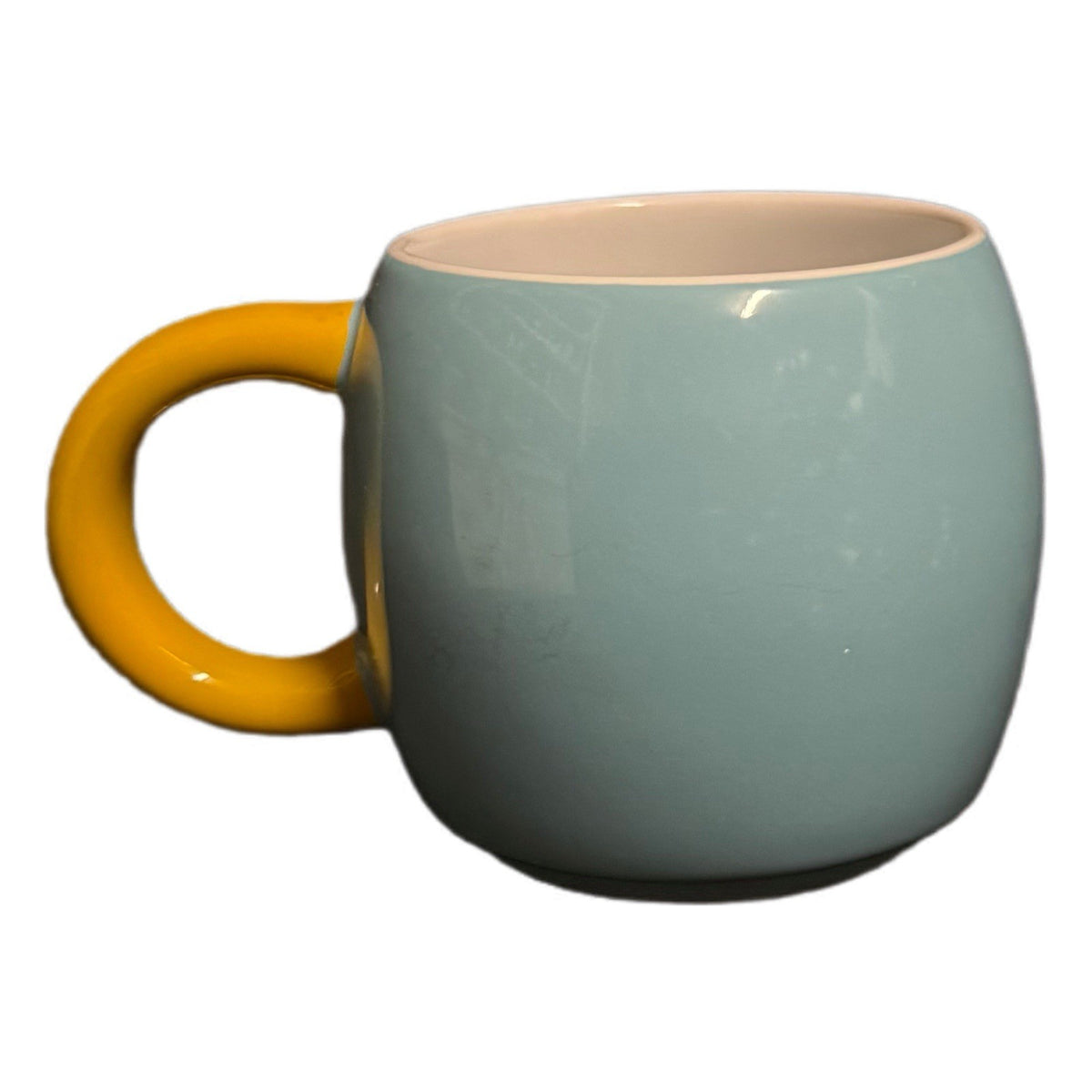 Disney Tsum Tsum Alice in Wonderland 3D Ceramic Mug – Blue & Yellow Cup