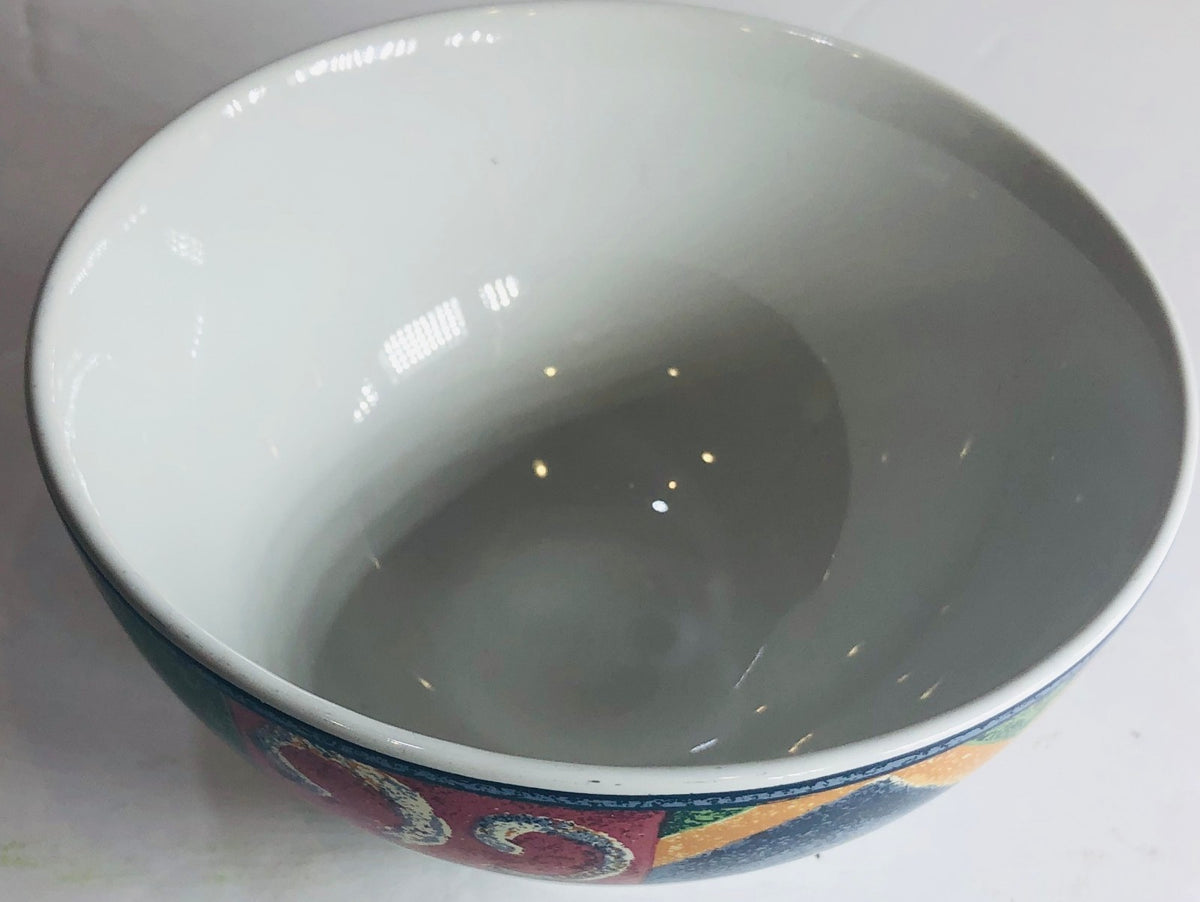 "MESA" by FURIO Contemporary Casuals Dinnerware Collection Geometric Border