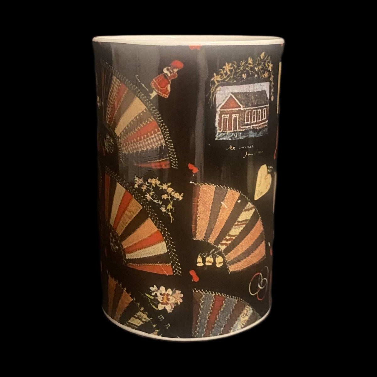 Dunoon Mug FAN QUILT Smithsonian Institution National Museum Of American Art Tea