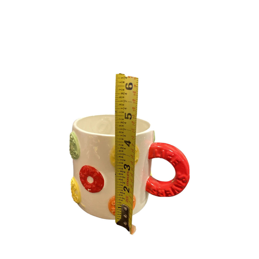 Lifesavers 3D Ceramic Mug Candy Red Yellow Green Orange LifeSavers Tea Coffe Cup