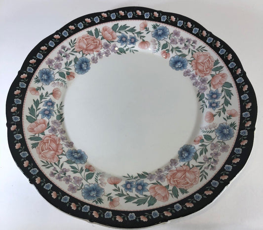 Sango ELIZABETH GRAY Chop Plate/Claremore  Collection 8104 Korea Oven Safe
