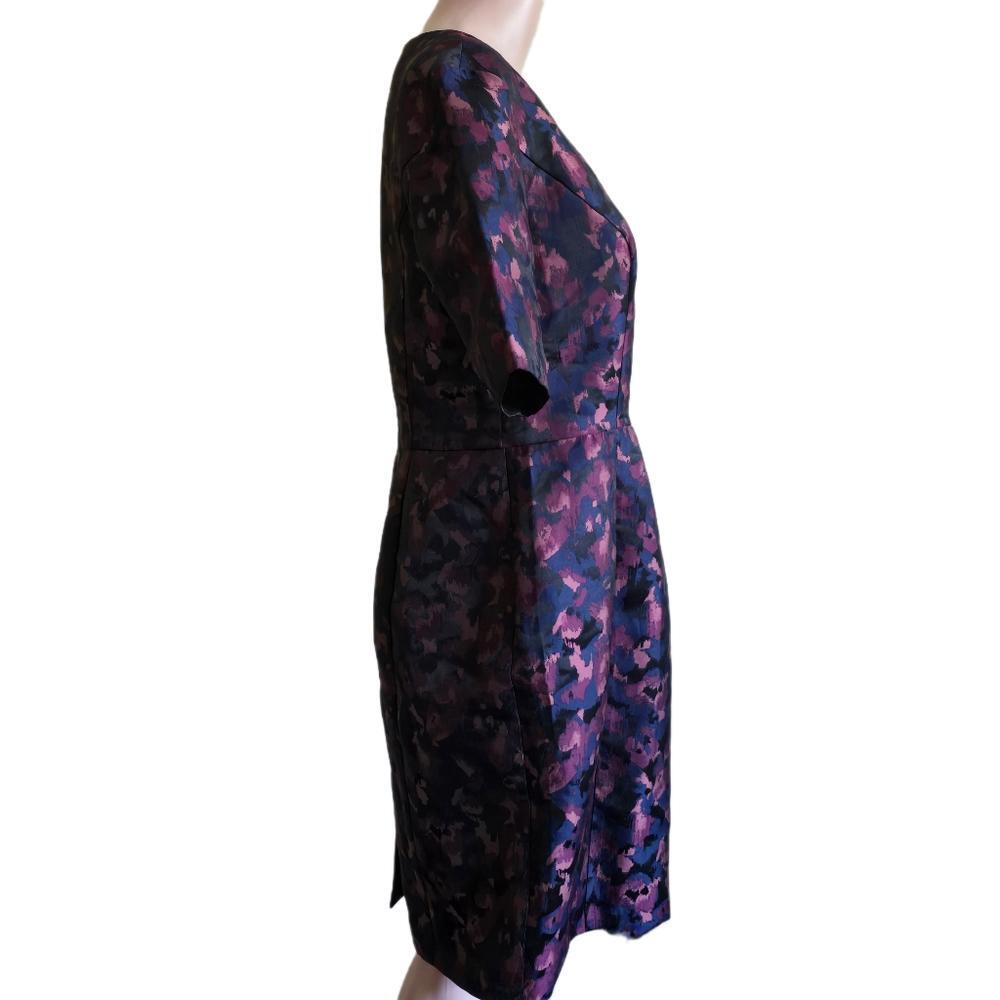 Moonsoon Knee-High Fitted Semi-Formal, Abstract Dress Size 8