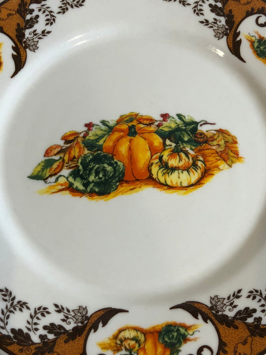 "PUMPKIN HARVEST" By American Atelier Dinnerware Stoneware Collection