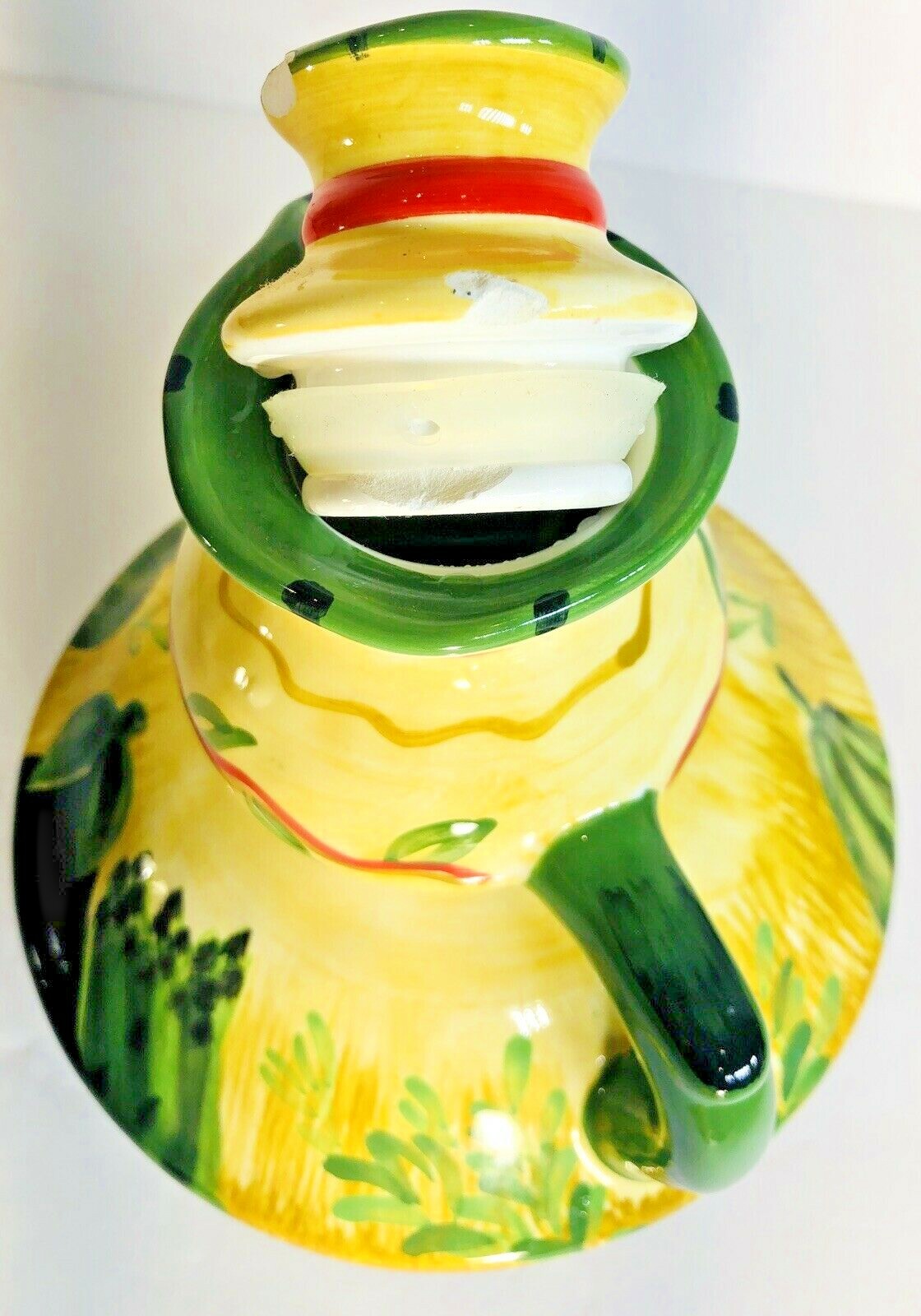 Pamela Gladding Certified International Lidded Cruet Collection 8 3/4”H