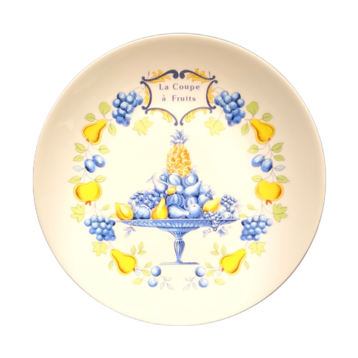 Rare FLORENCE LIMOGES France 6-Porcelaine d'Art Creations Dessert Plates
