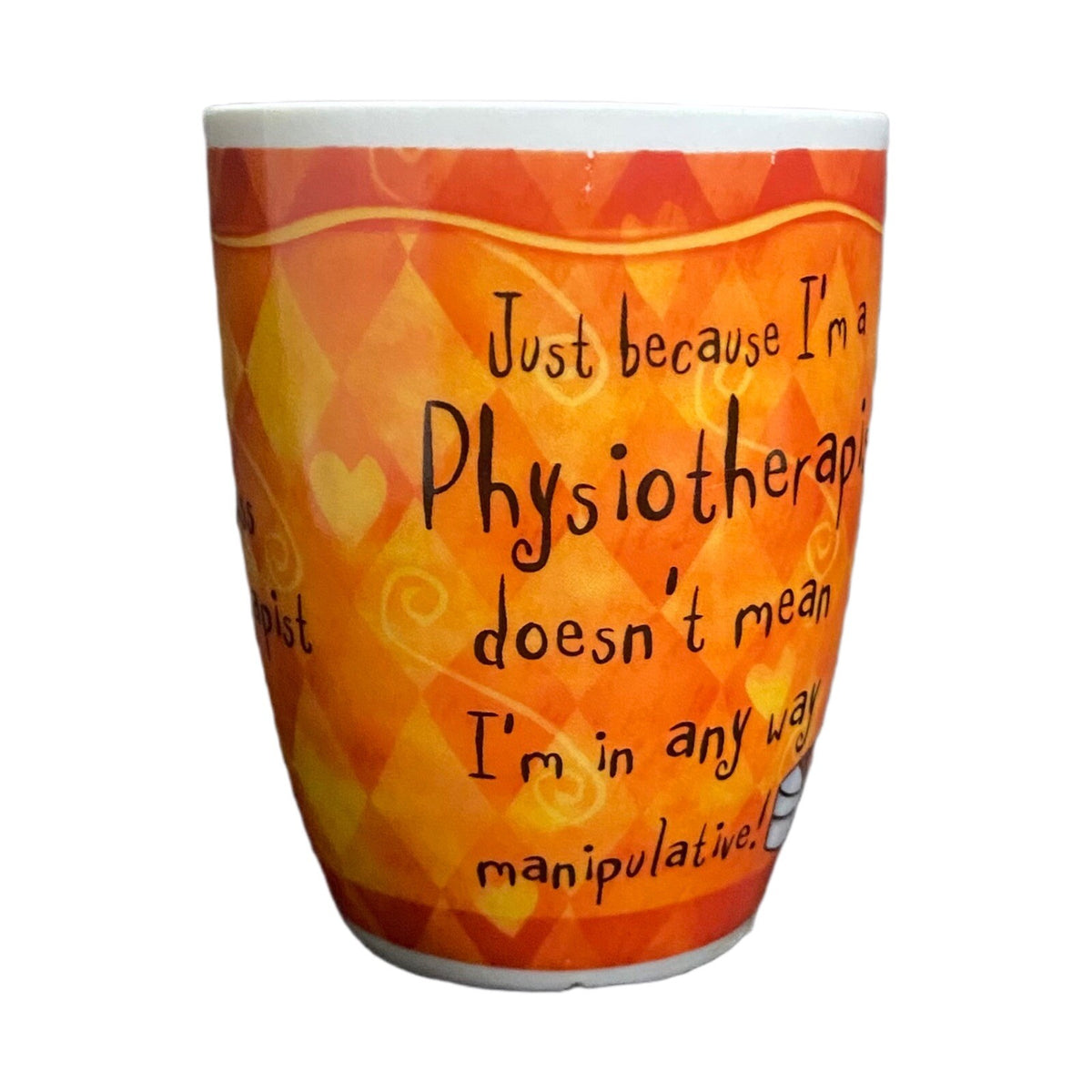 History & Heraldry Mug FIRST CLASS PHYSIOTHERAPIST Fine Porcelain Coffee Tea Cup