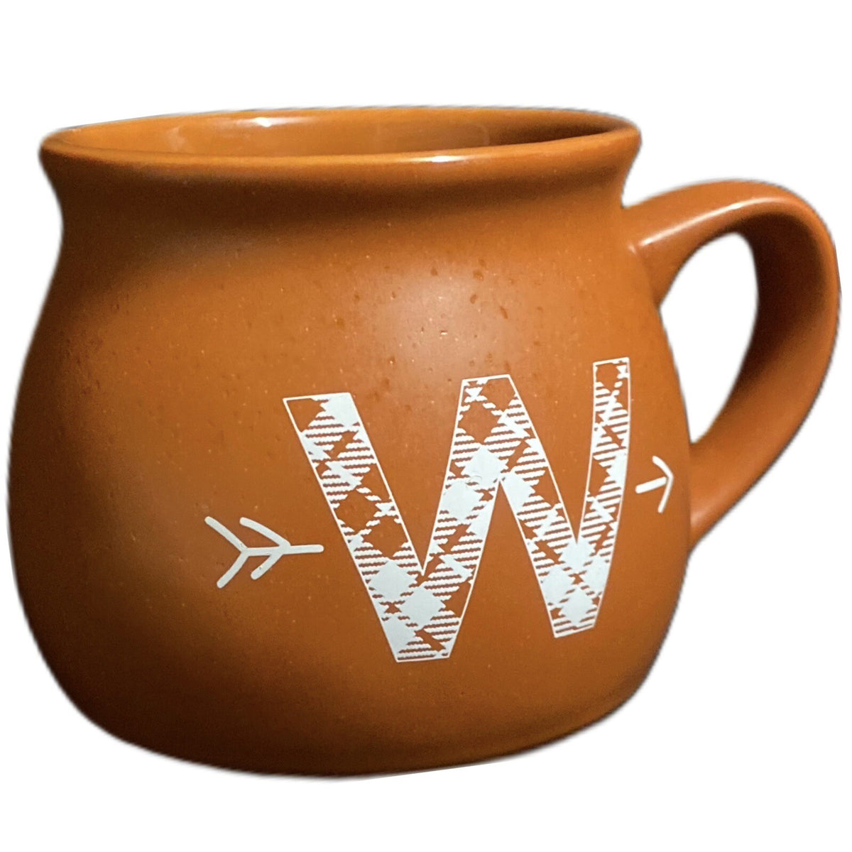 Threshold Mug Monogram Initial W Stoneware Coffee Tea Cup 16 oz.