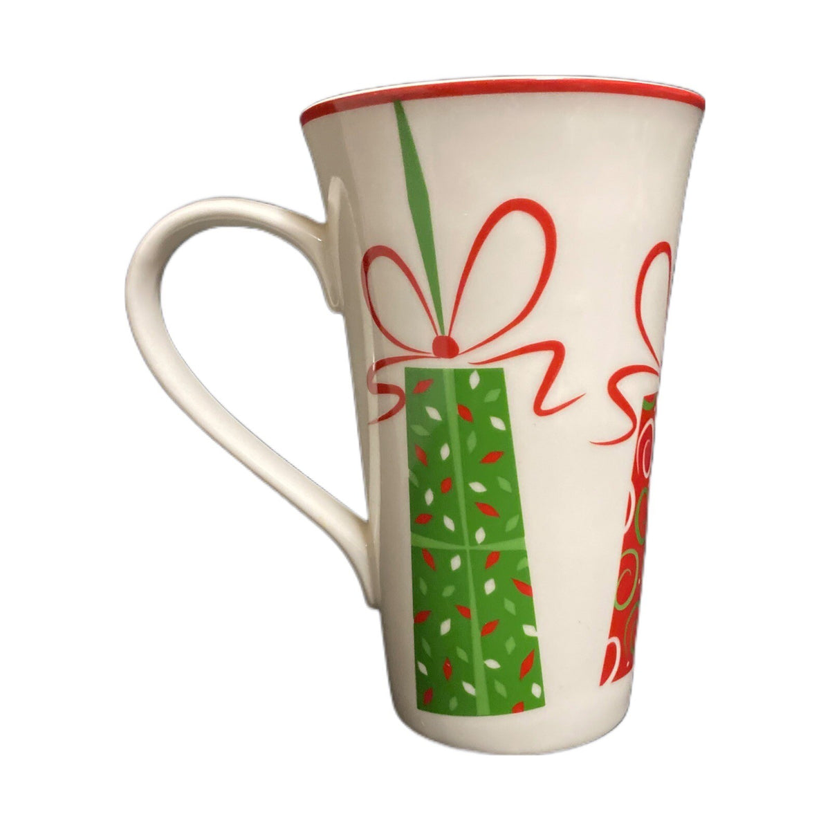 222 Fifth Latte Mug THIRD DAY OF CHRISTMAS Coffee Tea Gifts Tall Cup  16 Oz