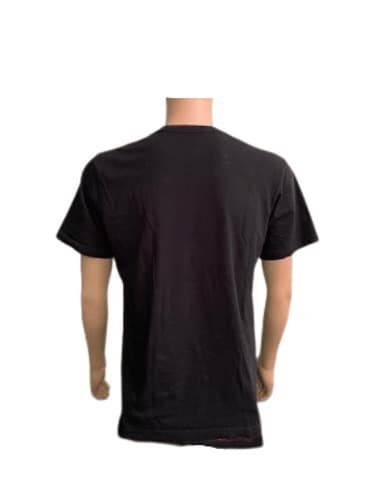 T-Shirt No Boundaries Nobo Men T-Shirt Black Crew Neck MD. Top Cotton