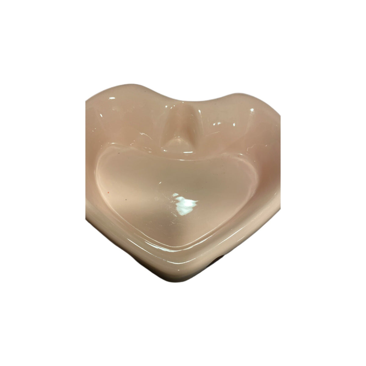 Spot's Diner Pet Bowl Ceramic Cat Dog Food Water Heart Shaped Coastline Imports