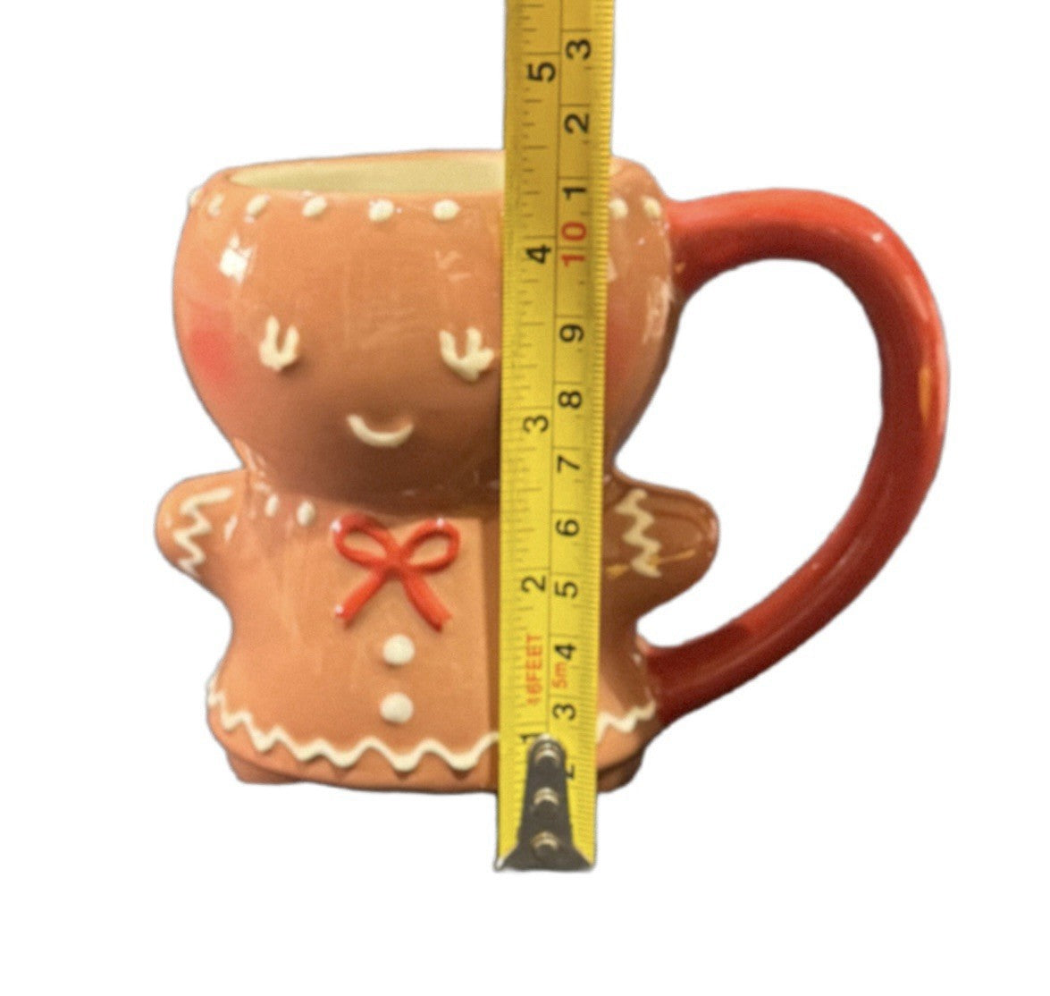 Set of 2 Threshold Target Gingerbread Mugs – Girl & House – Holiday Stoneware