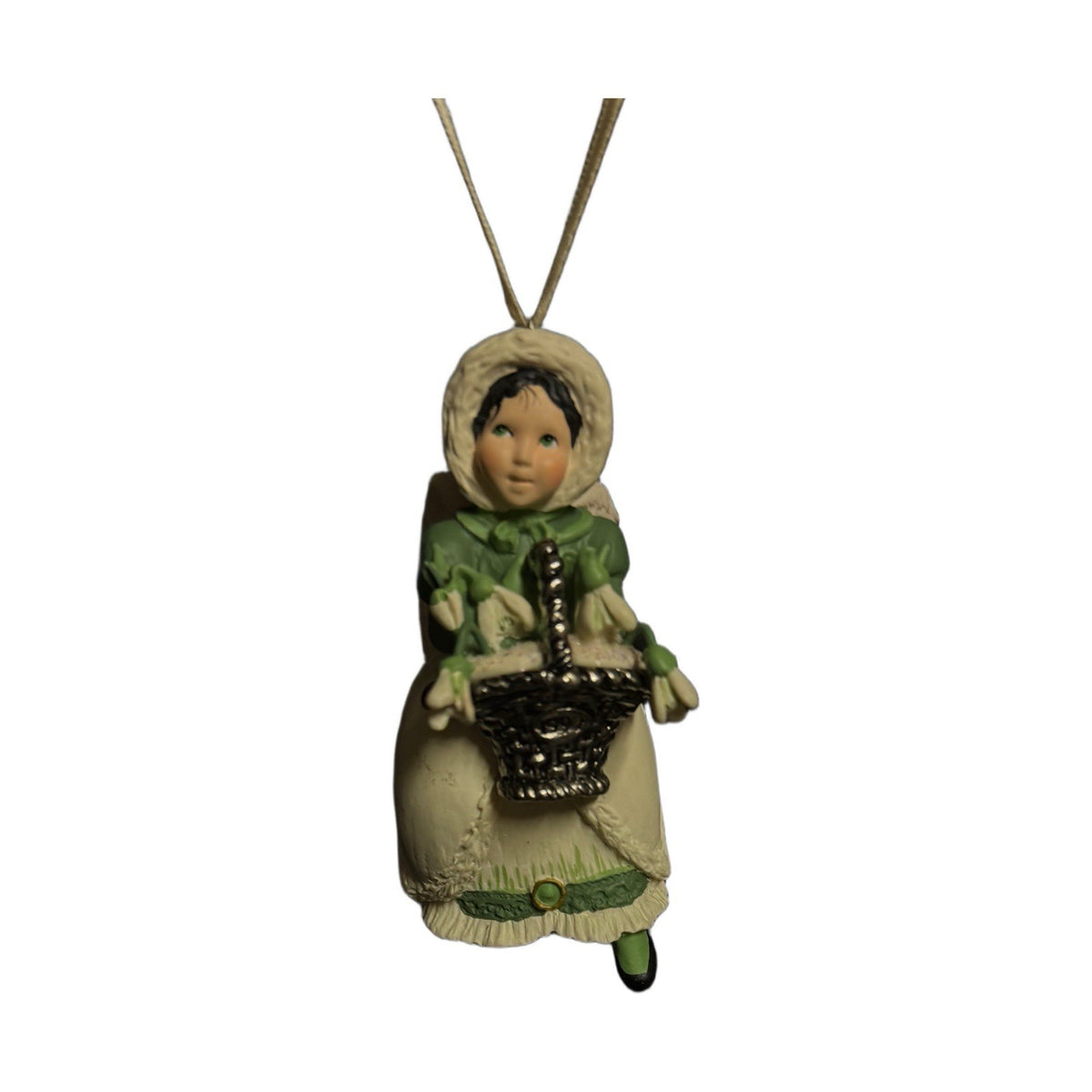 Hallmark Keepsake Ornament 1997 Snowdrop Angel Language of Flowers