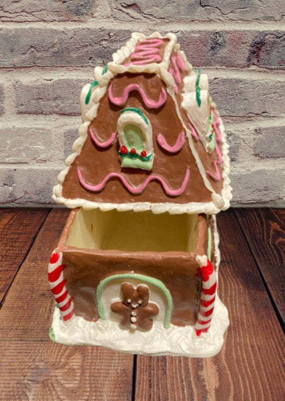 GingerBear Trinket Box Manor Grand VanderBall Christmas 1997 North American Bear