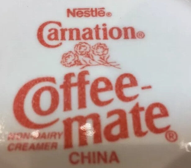 Nestlé Carnation Coffee-mate Ceramic Mug Cup Non-Dairy Creamer Promo China
