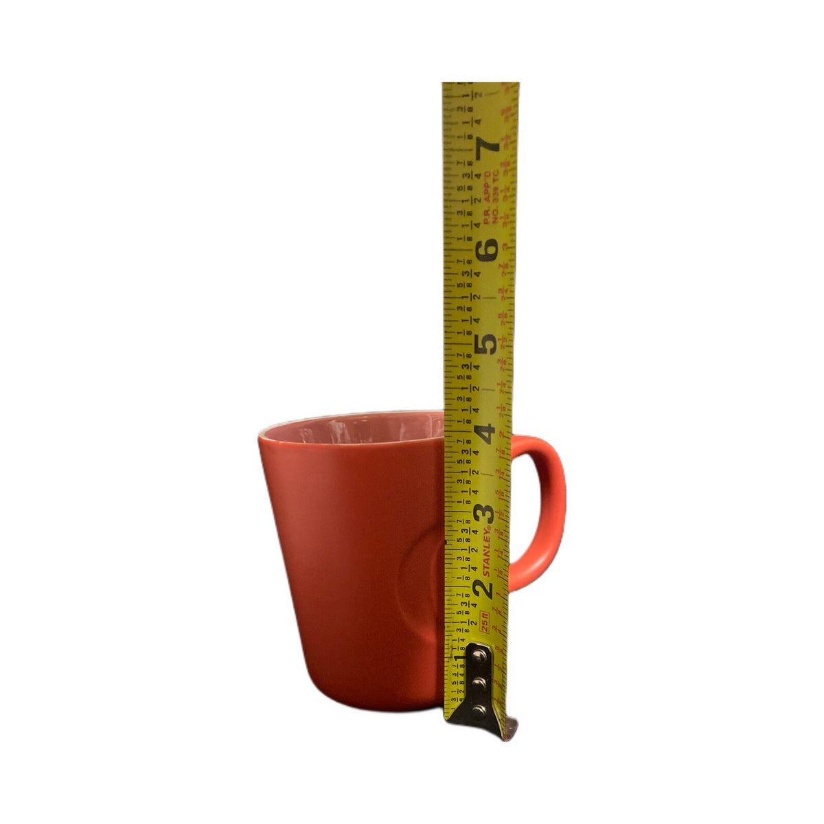 Threshold Mug Monogram Initial C Letter Alphabet Stoneware Coffee Tea Cup 12 oz.