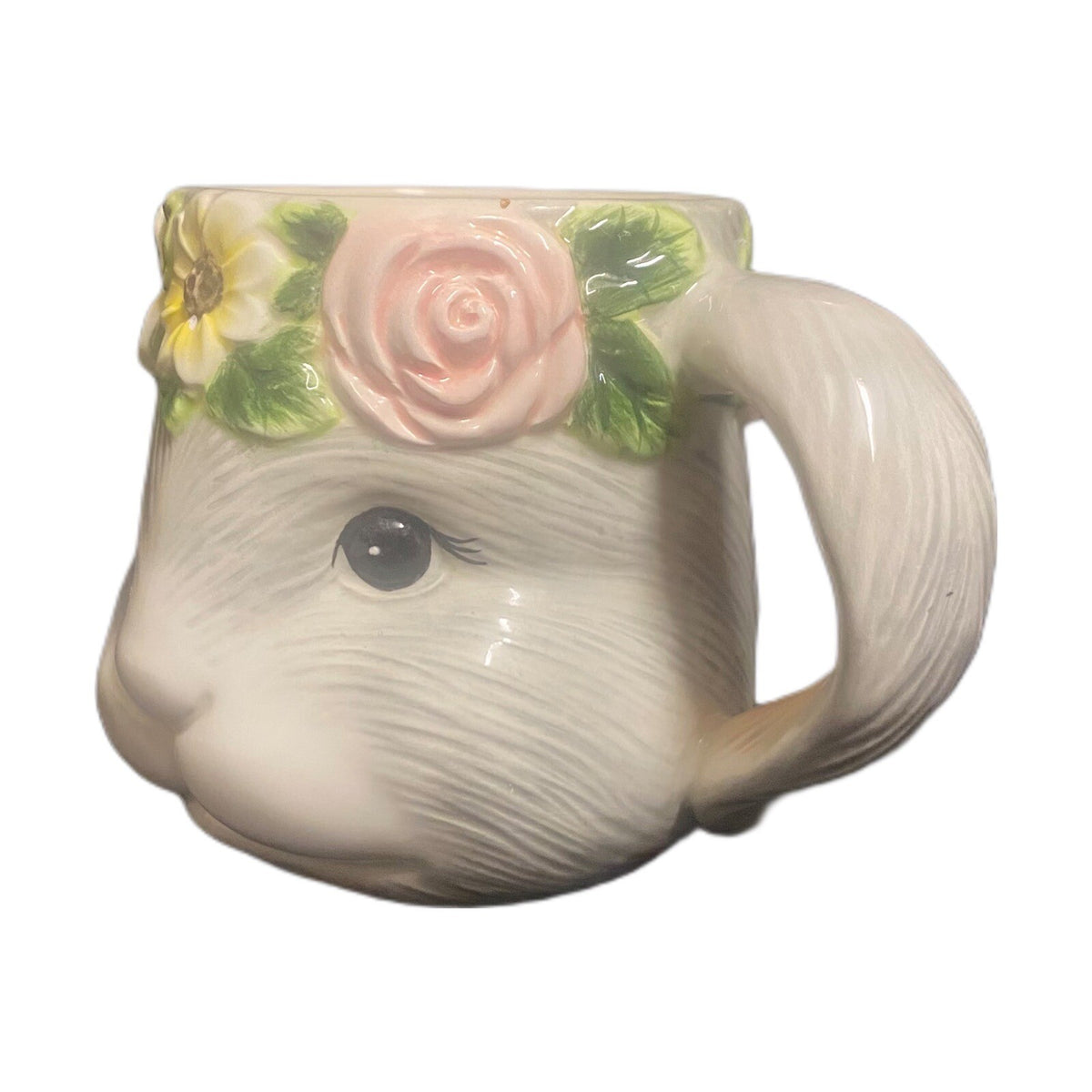Susan Winget SWEET BUNNY Mug 3D Certified International Bunny Shaped Coffee Tea