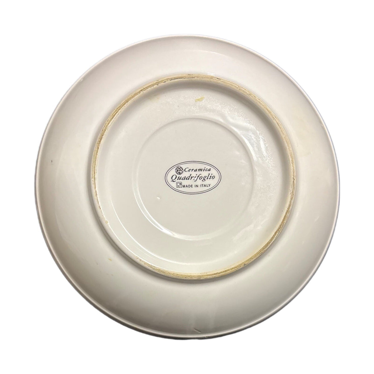 QUADRIFOGLIO Ceramica Pasta Serving Bowl Italian Antipasto Appetizer Pasta Dish