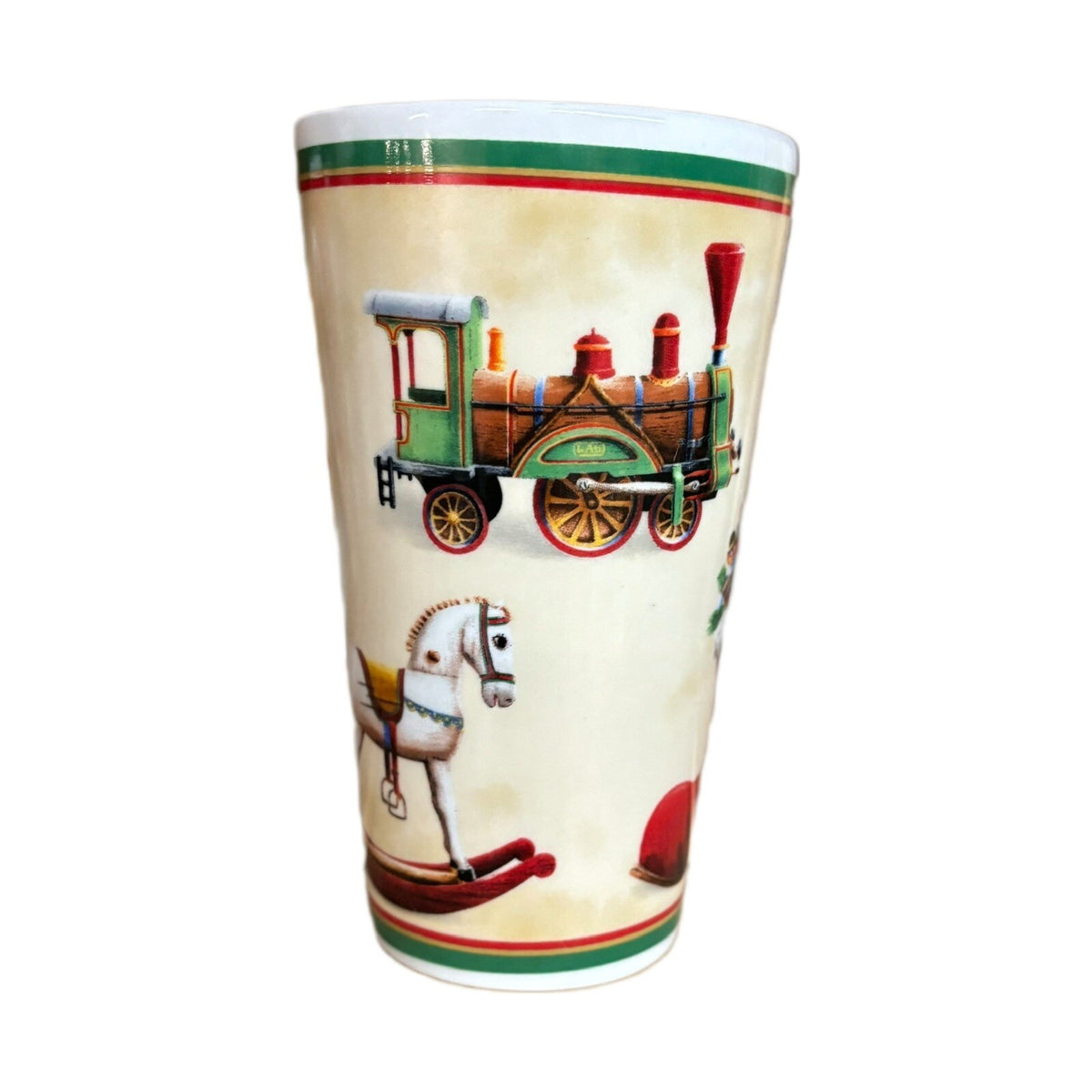 IHR Christmas Latte Mug IDEAL HOME RANGE Winter Coffee Tea Holiday Tall Cup