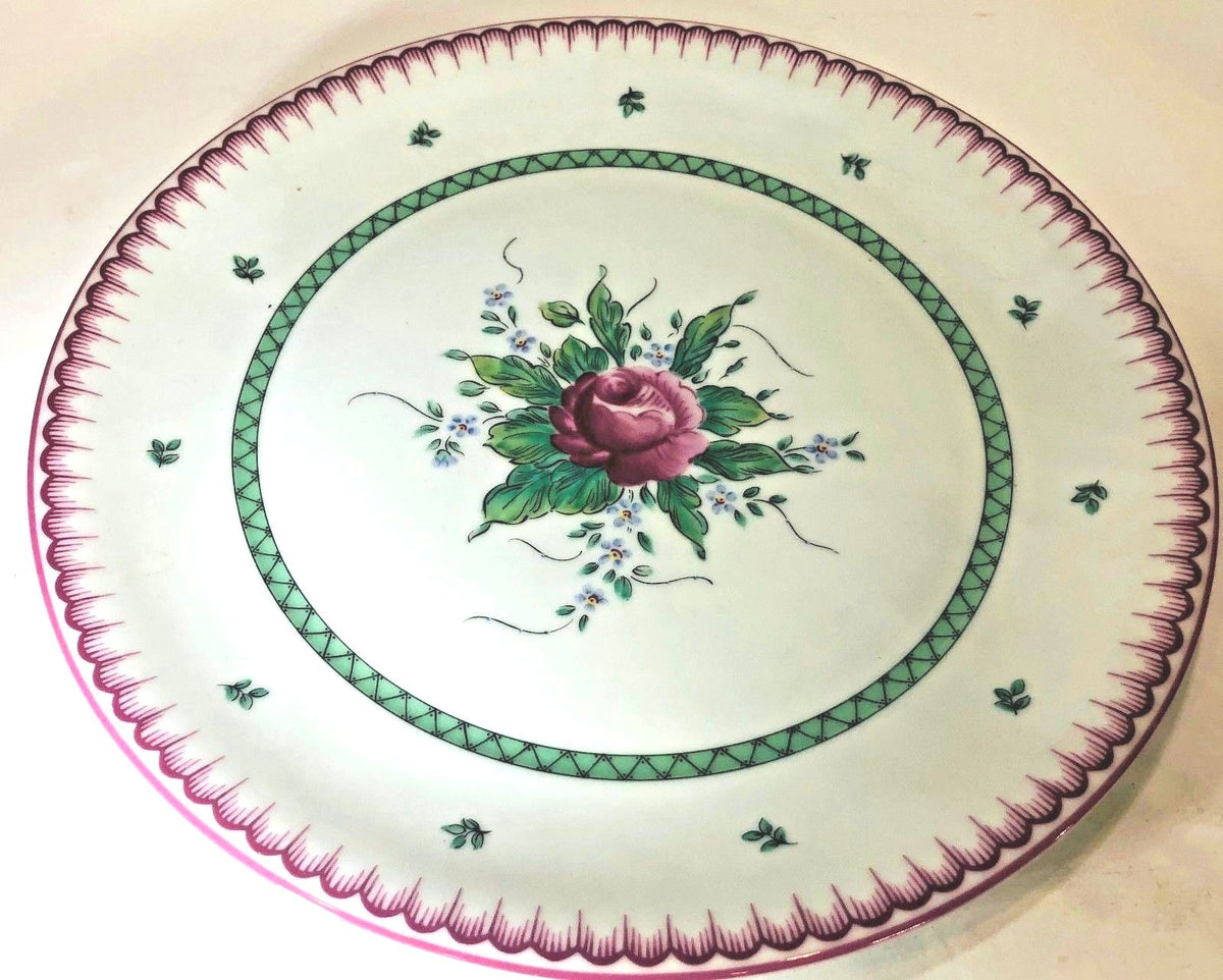 Block Spal LYRIC ROSE Gerald Gulotta Dinnerware Collection Portugal