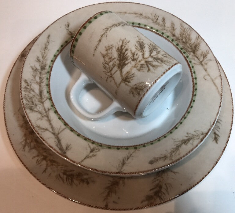Dansk FERN 4 Piece Place Setting For 1 International Designs Portugal NR/CC