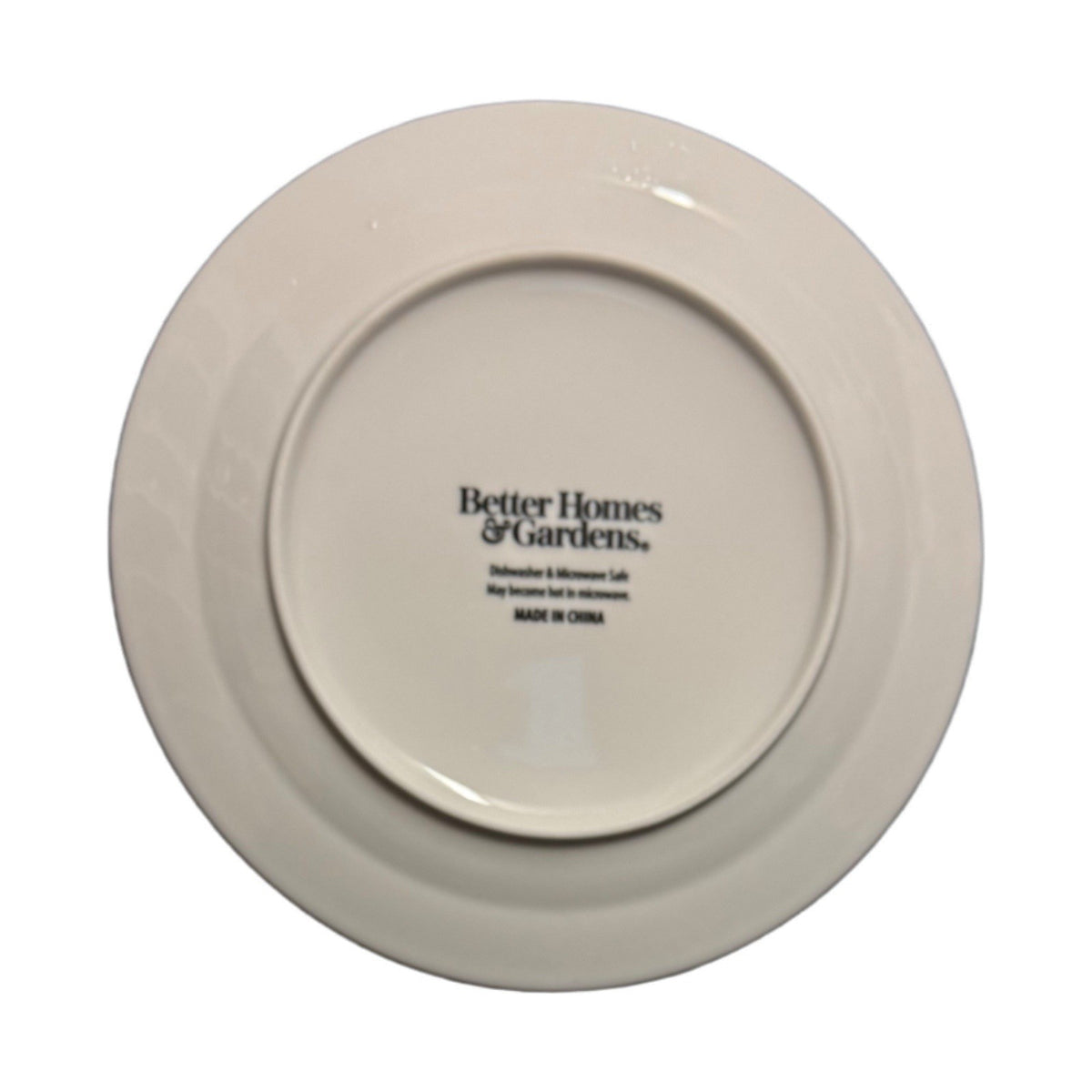 Set of 7 Better Homes & Gardens Sophia White Beaded Salad Dessert Plates 8.75”D