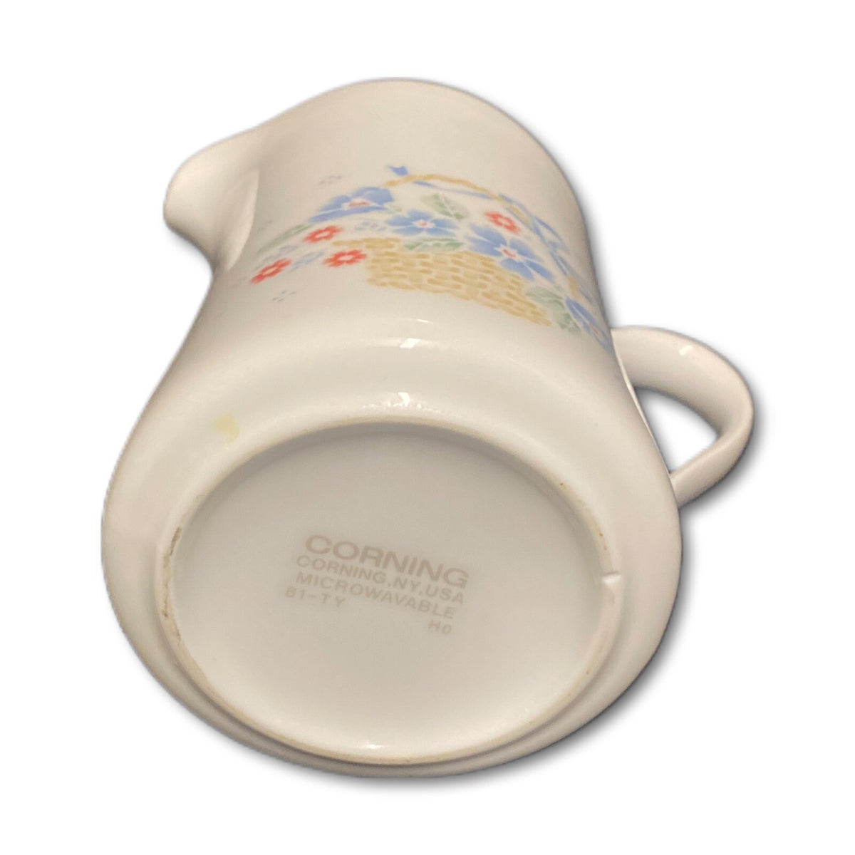 Corning Corelle COUNTRY CORNFLOWER Creamer Milk Pitcher Dressing Sauces