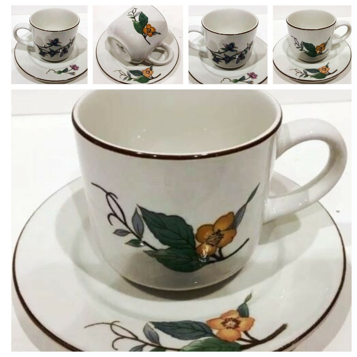"WOODHILL" By Citation Dinnerware Collection (Wild Flower Border)