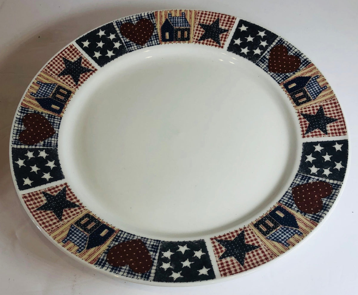 Majesticware by Oneida "American Quilt" Dinnerware Collection 