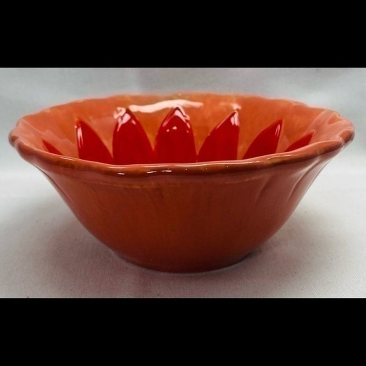 Jackie Becker 3 Cereal Bowls Certified International Accent Cup Flower Shaped