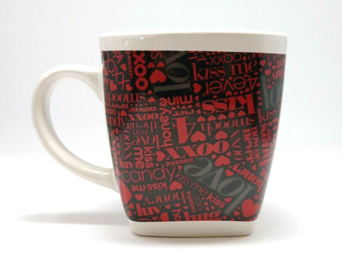 MTY INTERNATIONAL Mug love, mine, kiss me, hug, now or never 
