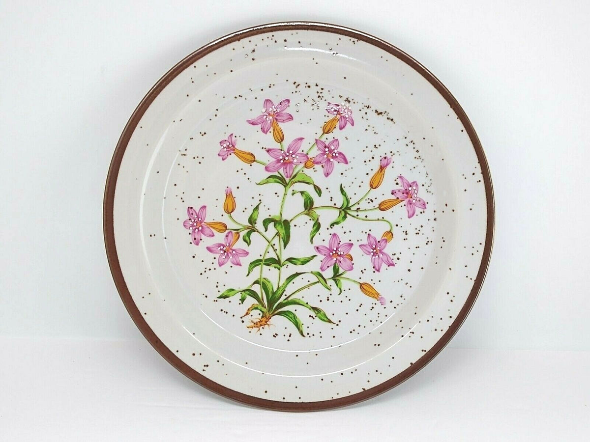 Hearthside Salad Plate Japan Buffet Ware Stoneware Floral Dinnerware Collection