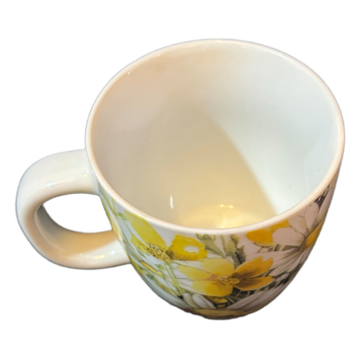 MARJOLEIN BASTIN Hallmark Mug Butterfly Flowers Lady Bug Ceramic Coffee Tea Cup